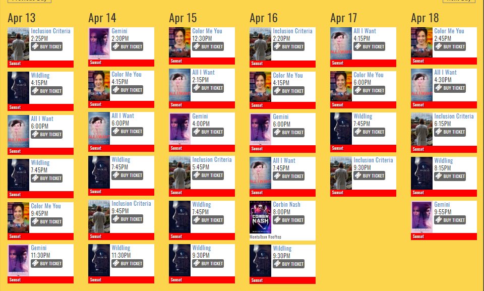 We've got 5 great new #FemaleDrivenFilms to command your attention this weekend! <a href="/WildlingFilm/">WILDLING</a>, <a href="/geminithefilm/">Gemini</a>, <a href="/ColorMeYouFilm/">ColorMeYouFilm</a>, #InclusionCriteria and <a href="/AllIWantFilm/">All I Want - Film</a> are screening at #ArenaCinelounge starting FRIDAY! <a href="/MoviePass/">MoviePass</a> accepted &amp; tix available --> arenascreen.com/calendar/