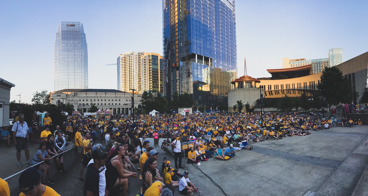 OutKickBets's tweet photo. ICYMI: Nashville will be hosting a watch party for Game 1 tomorrow night at Walk of Fame Park. Festivities will begin at 5:30! #StandWithUs https://t.co/8lN4jOwc1J