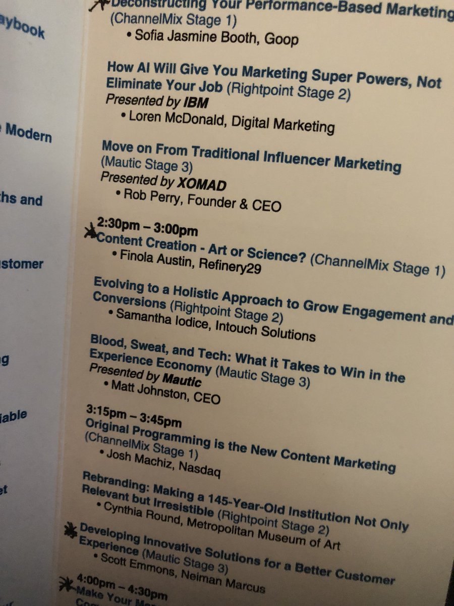 Day 2 at @DigitalSummitLA Looking forward to <a href="/Refinery29/">Refinery29</a> @alonif01 ‘s chat on Content Creation 👏