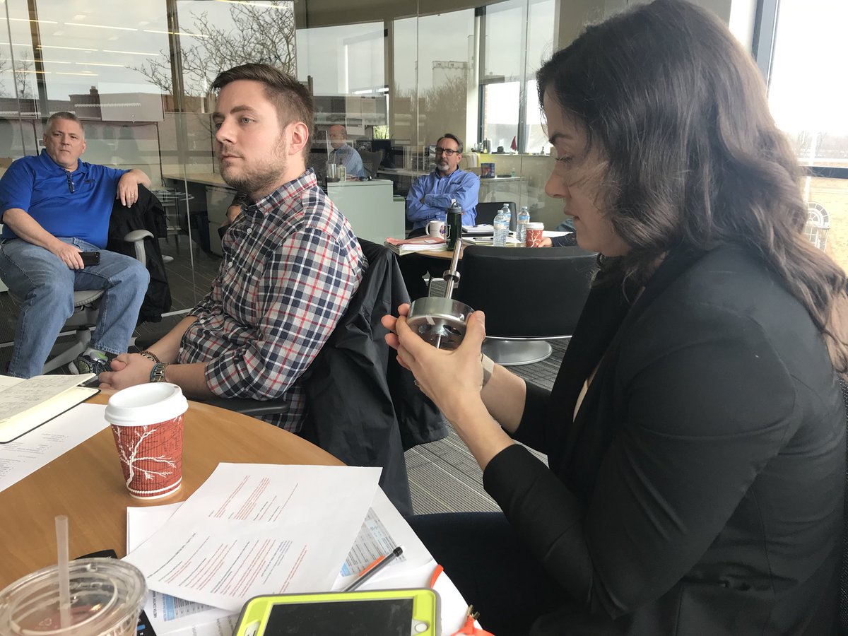 WTWH_Aly's tweet photo. Great meeting today with @AMETEKInc  today! https://t.co/r9cZUgrH3a
