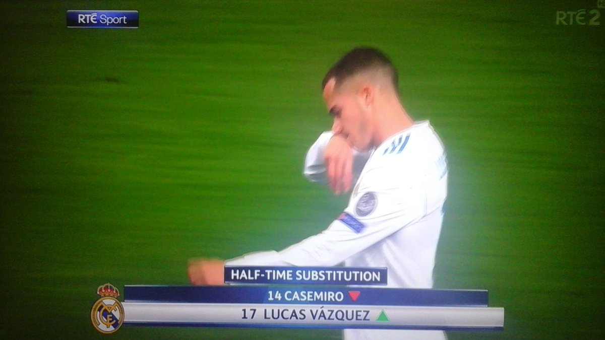 TJ_Reid2's tweet photo. Subs for Madrid https://t.co/tljFkPeV8E