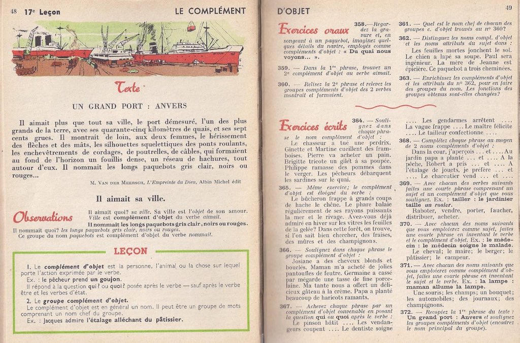 0683jc's tweet photo. @SackLunch5 @MilaSaintAnne @PierreJacolino Alors, la leçon de grammaire traditionnelle, on peut certes la trouver chiante... Ou trouver les exos d'appropriation/mémorisation amusants et ludiques, question de point de vue... Mais il n'en reste pas moins que c'est utile.
5/n https://t.co/zXJwhfRBKS