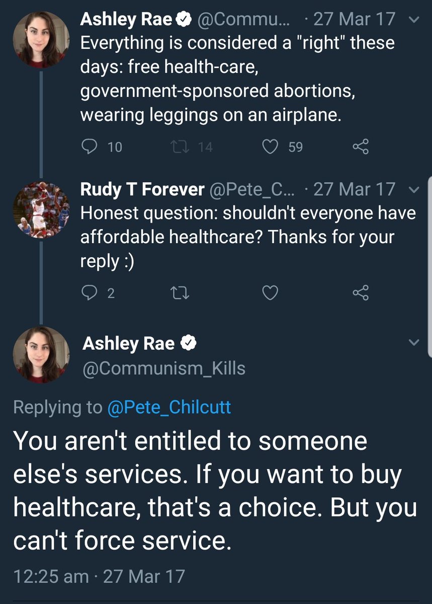 It's almost admirable how dedicated she is to serving a system that is doing so little for her