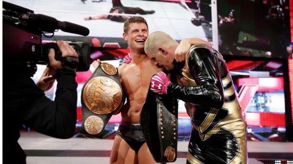 CodyRhodes's tweet photo. Happy Birthday @Goldust 

A truly kind and loving soul! His career &amp; body-of-work is spellbinding and he isn't done yet. I love you and am very proud of you. Although I complained the entire time, he is undoubtedly my favorite tag-team partner and I'll have his back always. https://t.co/TDAzVyNwl8