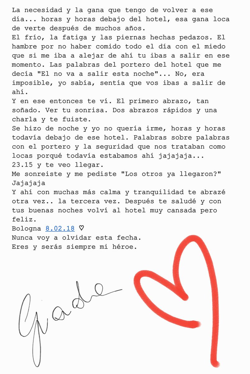 Giada_mare's tweet photo. Quiero volver a ese día. Bologna 2018.♡ @_ruggero #RuggeroPasquarelli #SoyLunaLive2018 #SoyLunaLIVE #soylunaenconcierto #ruggeristas #ruggerito #estanochenoparo #allavoy #ruggero #SoyLuna #SoyLunaEnVivo solo per te idolo. Te amo con locura. ♡
#myhero #miunicoamor #matteobalsano https://t.co/KAxOeUJR1u