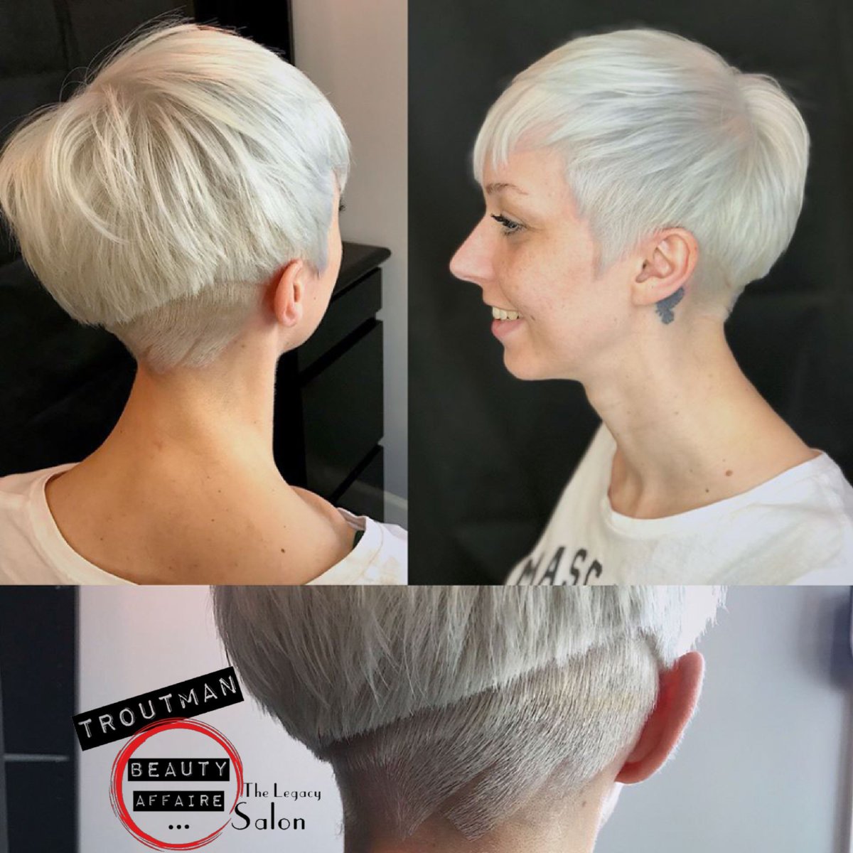 TBA_LegacySalon's tweet image. This is some rad hair on Ash by @ABCHColorists @igivegoodhair11 using #blondeme @SchwarzkopfUSA @schwarzkopfpro to get that cool white platinum color and @olaplex to keep it strong and beautiful!
#blondeshavemorefun #blondehairdontcare #blondehair #platinumblonde #platinumhair