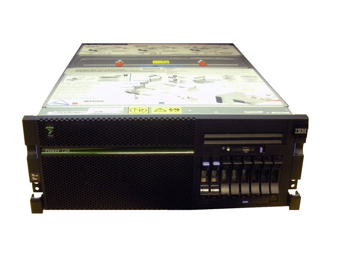 Flagship_Tech's tweet image. #IBM 8202-E4B 8351 Power7 720 Express #ComputerServer 30X OS400 Users V6R1 via #Flagship Tech
store.flagshiptech.com/ibm-8202-e4b-8…
#Technology #ComputerHardware #Computers #Hardware #ITParts #BuyRefurb #Computer #Servers #ITEquipment #Technologies #Tech
Read Less