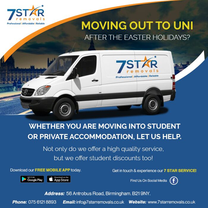 7StarRemovals's tweet photo. #7starremovals #7starservice #no1removalcompany #university #studentaccommodation #thebigmove #studentlife #studentdiscount #discountsgalore #samedayremoval #manandvan #professionalmovers #mobileapp #freetracking #letushelpyoumove #happymoving #london #birmingham #westmidlands https://t.co/B45hPJN3fi