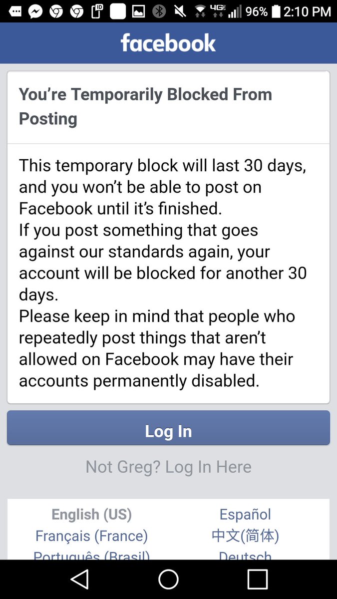 GregTosto's tweet image. @facebook #BlocksFreeSpeech #BlocksConservatives sells your info. @DiamondandSilk @tedcruz @DevinNunes @StateDept @realDonaldTrump
