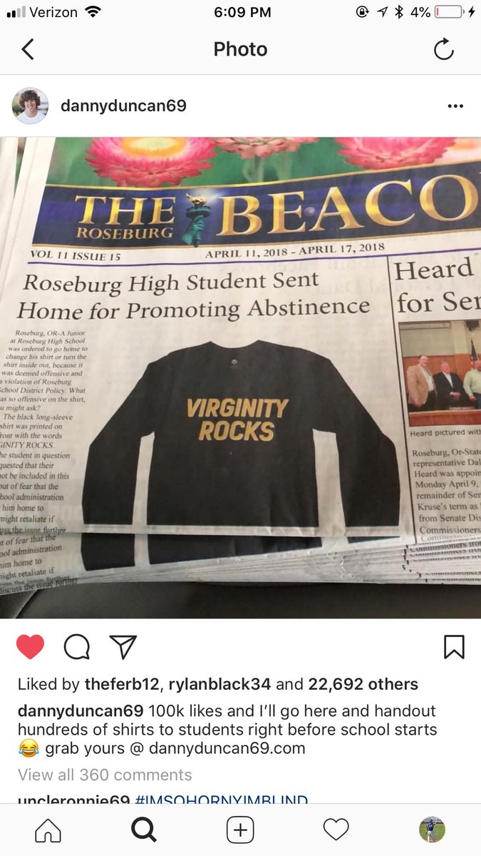 KylerLeischner's tweet photo. Everyone go like! Let’s get @DannyDuncan69 in Roseburg! https://t.co/bQdVy00RpF