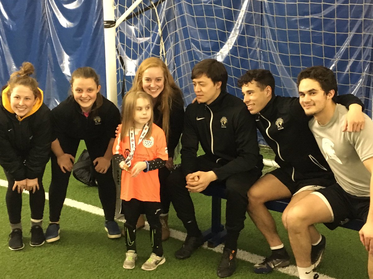 CambridgeSoccer's tweet photo. Thank you @WlooWarriors men's and Women's soccer squads for coming out to support our CYS ACES #onegameforall https://t.co/ARTYH66Hpr