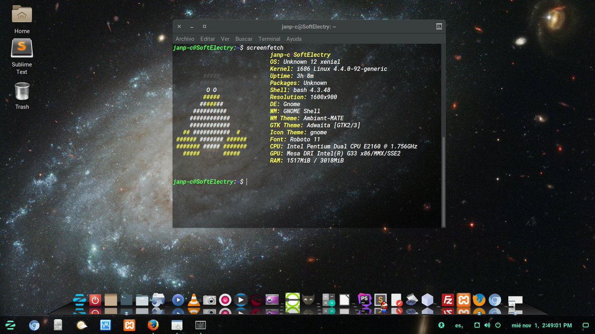 JANP_C's tweet image. #LinuxDesktop #Desktop #Linux
#ZorinOS 12.3 Ultimate x86 Bits
@ZorinOS ¿Cómo puedo activar el cubo de escritorio con el #Compiz? Ya que no puedo activarlo.