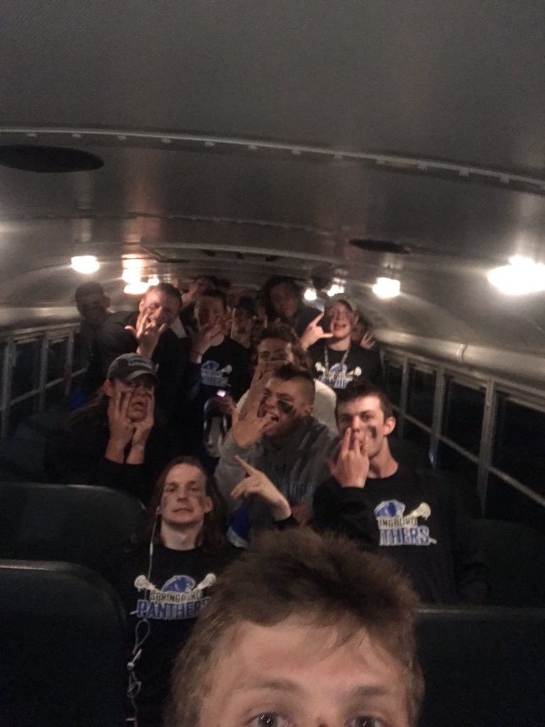 BoroMensLax's tweet photo. 15-2 win over Beavercreek, played pretty dirty tonight...probably cause none of us washed our hands pregame. Weird having to take a bus back from a home game #nohashtag https://t.co/wqFuQSNboH