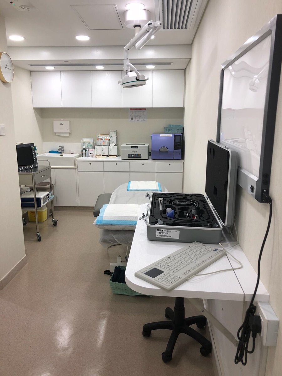 chuikalun1's tweet photo. With a portable flexible Karl Storz cystoscope , my minor OT theatre looks nice ! #UPMG https://t.co/MPOg08gFTf