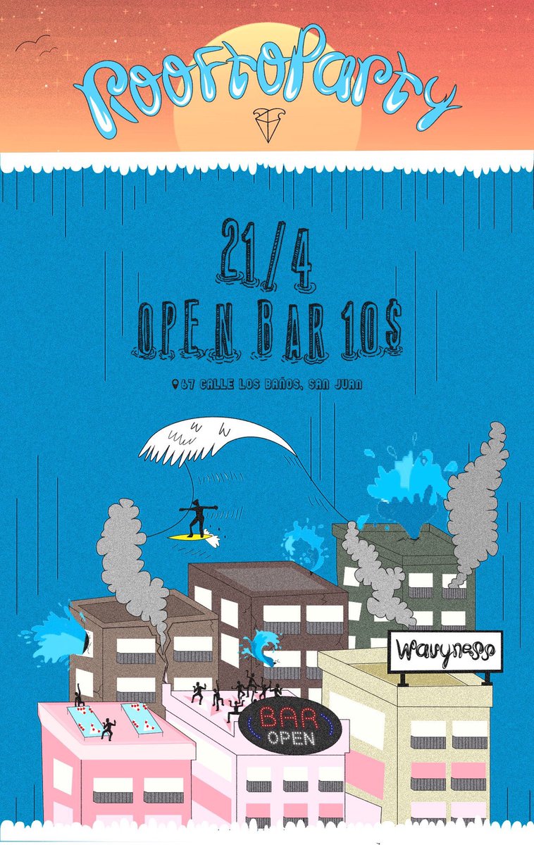 _nvnoo_'s tweet photo. #ROOFTOPARTY 4/21 10$ PA CAMBIAR LA MONOTONIA #wavyness https://t.co/nMumNfzxhq