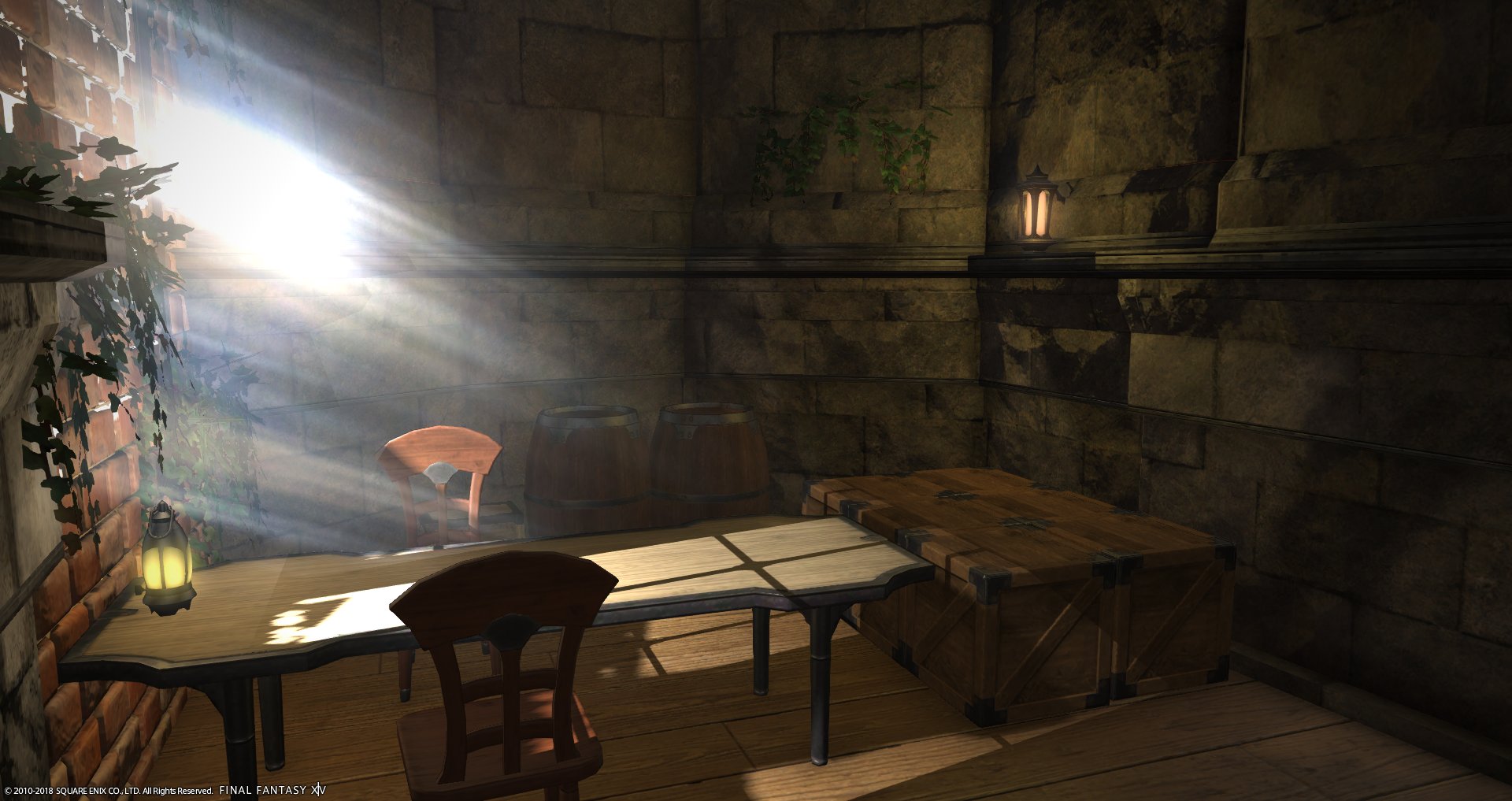 シェーノ (Shano/Scheno) on Twitter &quot;FF14窓研究会 今回アクアリウムとイミテ窓を重ねずに壁にイミテ窓を仕込ん