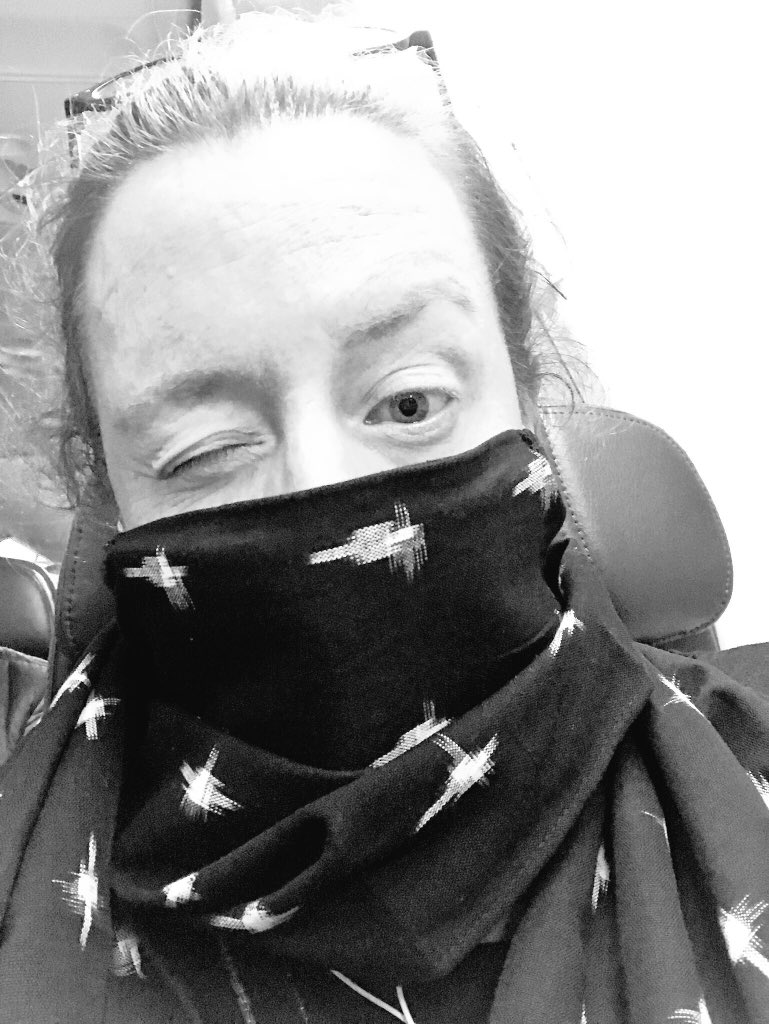 godgrrl's tweet photo. Giving my #scough its inaugural run on the flight from MN to MI because so much hacking and coughing, but not enough batwinging. #midwesting https://t.co/zNsK3nOdA4