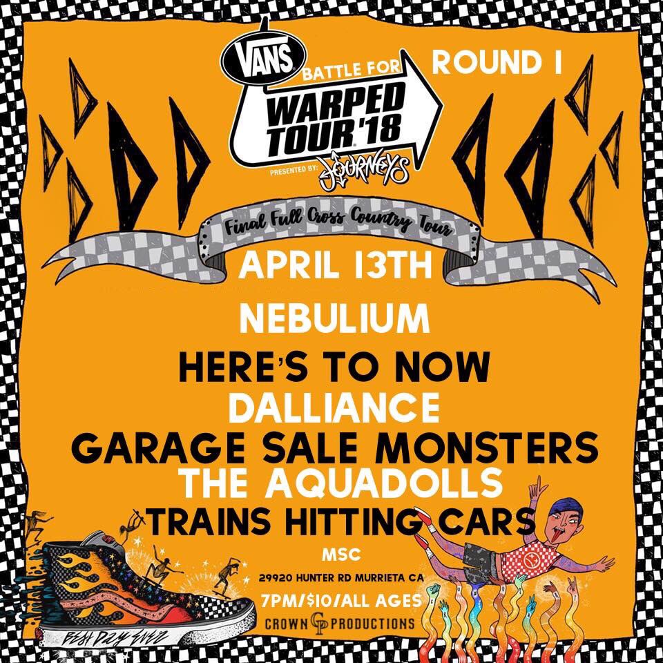 TheMSCVenue_CA's tweet photo. Who’s coming out this Friday to see these bands battle to play a date on the FINAL @VansWarpedTour? It’s going to be a good one, so don’t miss out! #MSCVNE https://t.co/MThbqmURzp