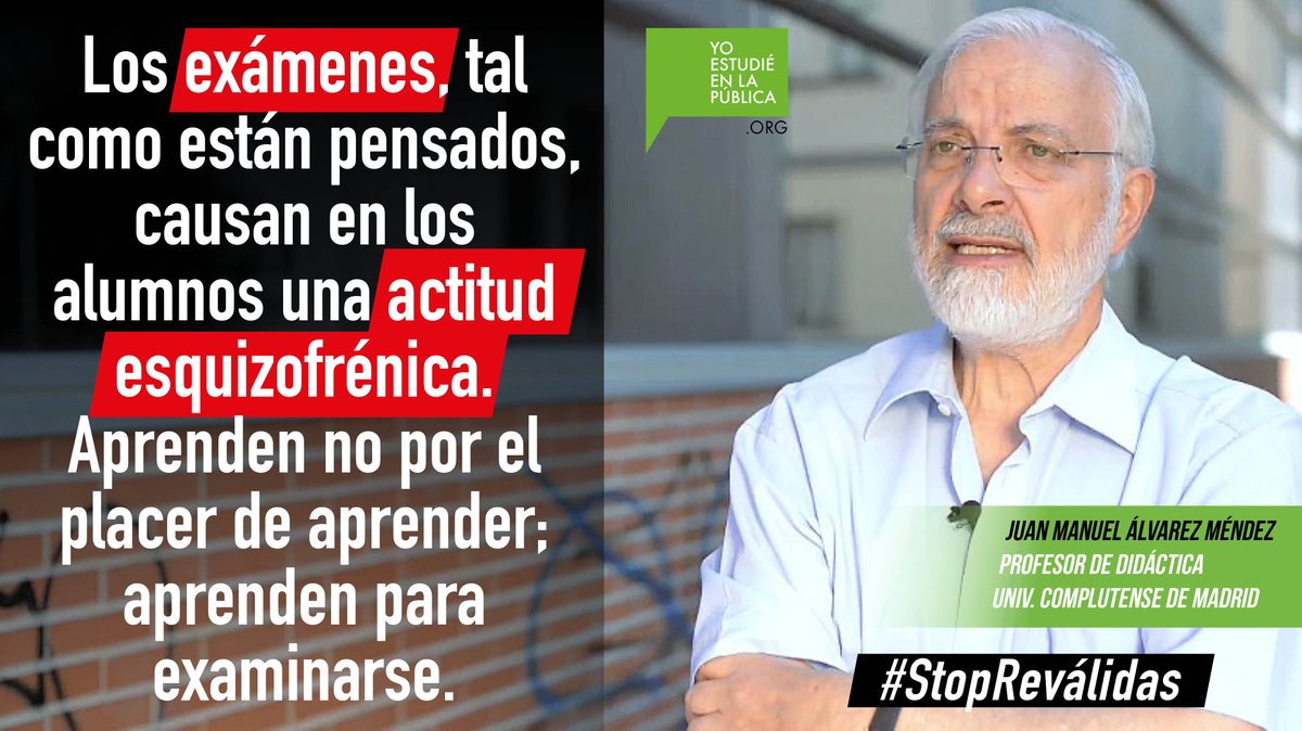 anavinalsblanco's tweet photo. Las malas calificaciones también excluyen. Evaluar no es sinónimo de hacer un examen para nota. Se evalúa para mejorar y aprender. #StopLOMCE #StopReválidas @YoEPublica 👉 https://t.co/pS6amQsnu7 https://t.co/xIFrIfPVxl