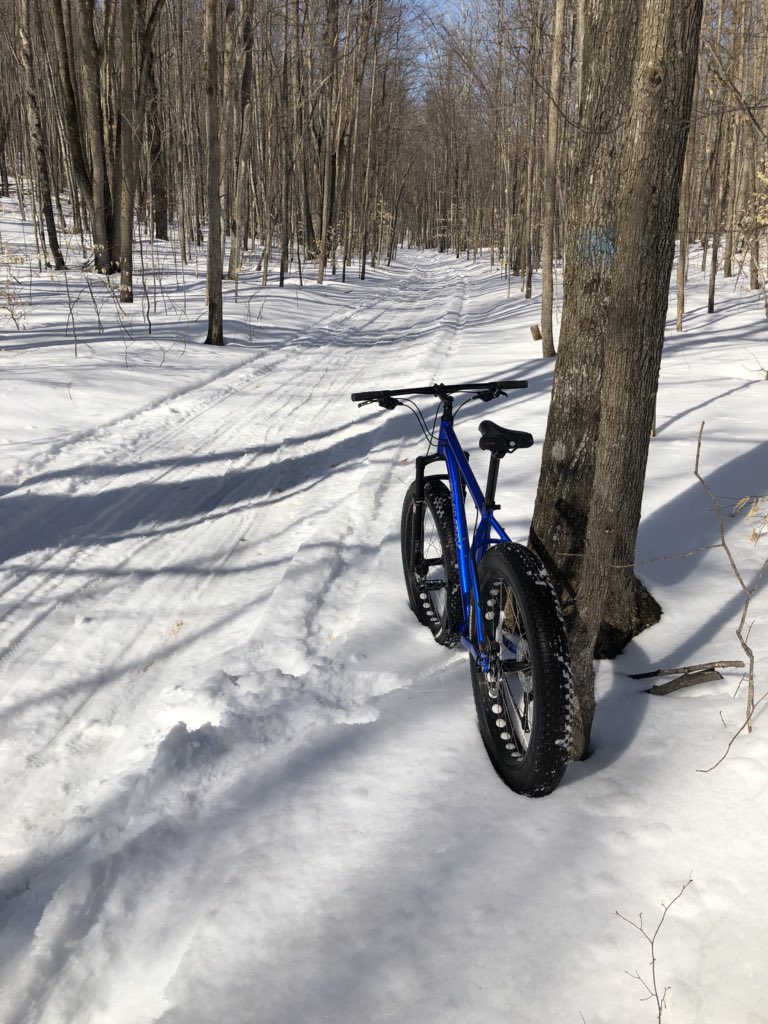 winterthoughts's tweet photo. @hibbert68 @penncycle @MaplelagResort @laddiesloppet @FlyRacingUSA Was a great day on the trails in Michigan !!! https://t.co/RCKIq0VcG5