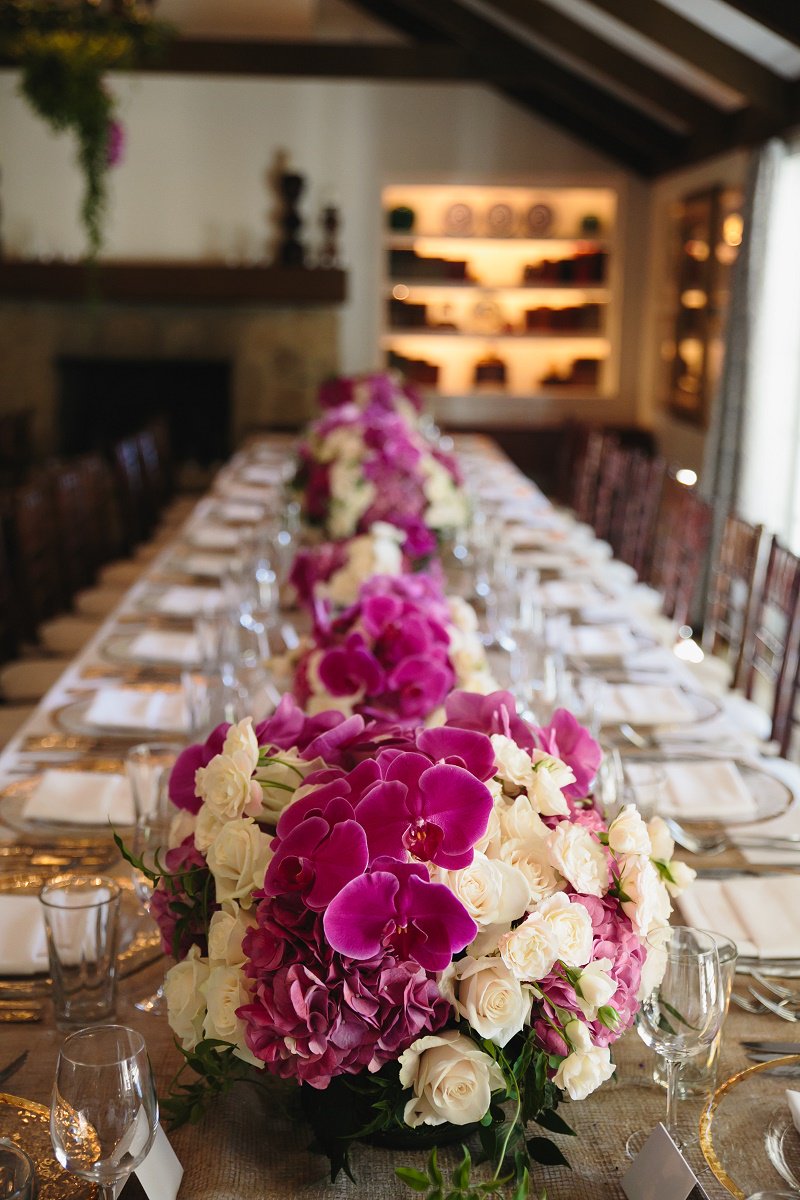 elenadamy's tweet photo. Long dinner tables really do allow us, as floral designers, to provide full, lush flowers. BUT ALSO, because the table is only 36 or 48 inches across, guests are closer and more conversation flows. #PlanningTip #WeddingPlanning https://t.co/pf5lpZhWBd