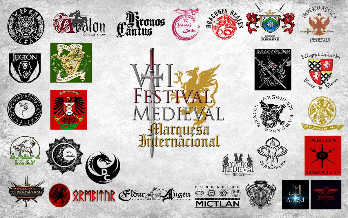 El programa del VII festival medieval la Marquesa 2018  mundomedieval.mx