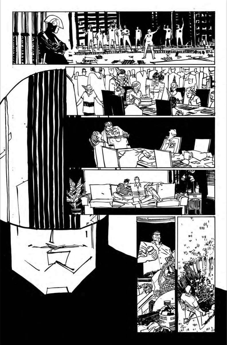 Inked pages from today's COLD WAR #3 