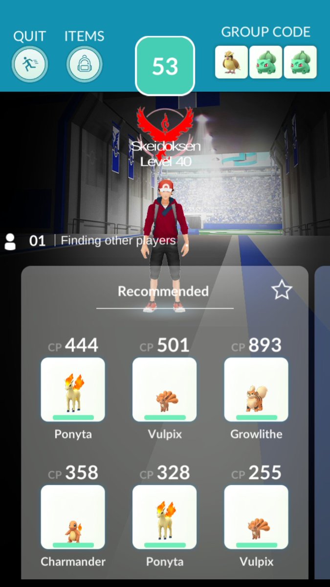 PokeNorge's tweet image. Bulbasaur #funraid with just recent fire  mons #pokemongo #kantoevent