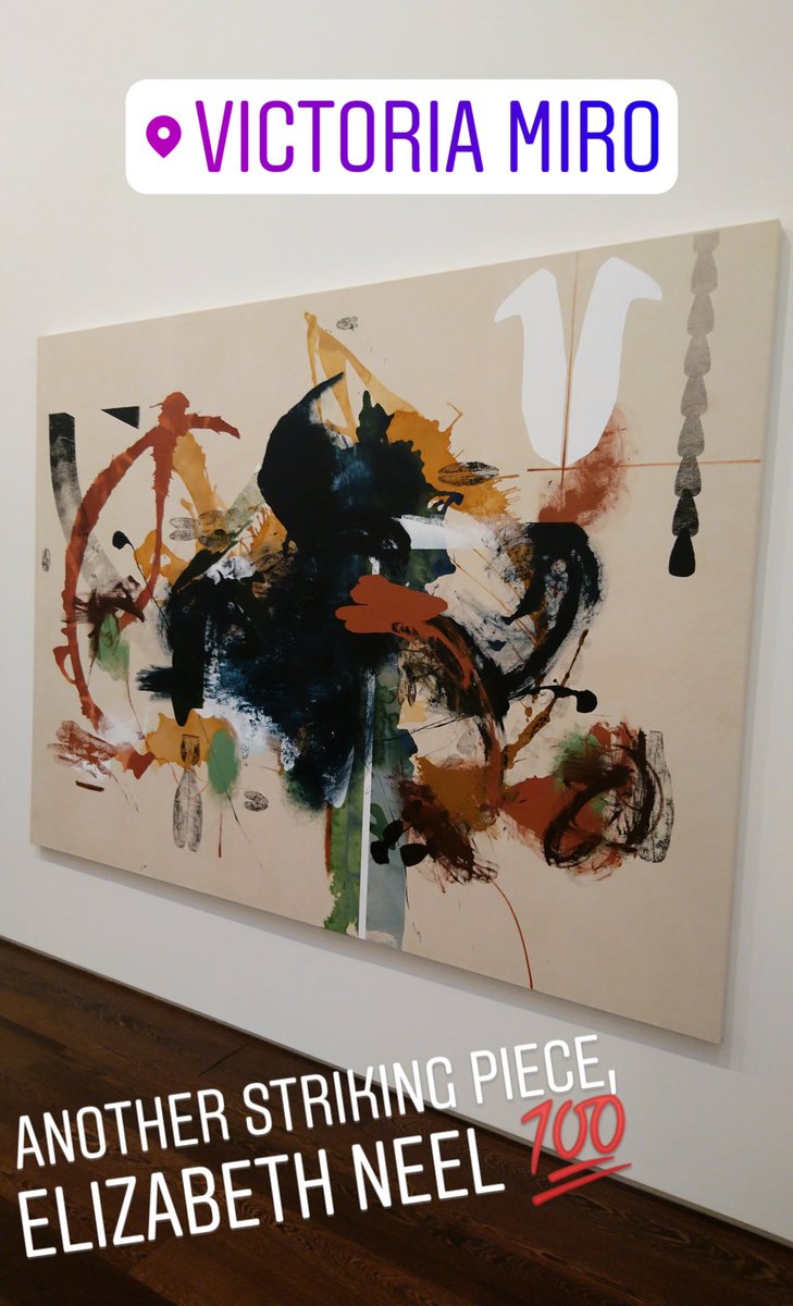 bablu121's tweet photo. .@victoriamiro new show #SurfaceWork spanning a century of abstract work for female artists from across the globe, definitely a lot to see and take in with 50 artists exhibiting. 👏 https://t.co/gyqitcXJwA