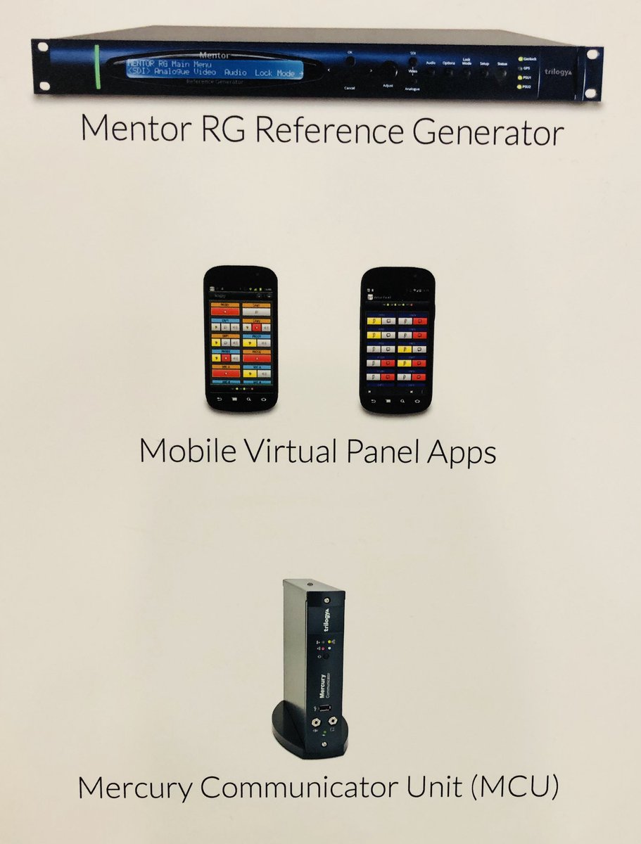 Trilogy Comms (@trilogycomms) on Twitter photo #MentorRG solution ensures absolute #synchronization of #multiple signals in any #broadcast or professional #media application, come learn more at our booth #C6908
#IPNetworks #PTP #NAB2018 #NABShow #Trilogy #MentorRG solution ensures absolute #synchronization of #multiple signals in any #broadcast or professional #media application, come learn more at our booth #C6908
#IPNetworks #PTP #NAB2018 #NABShow #Trilogy