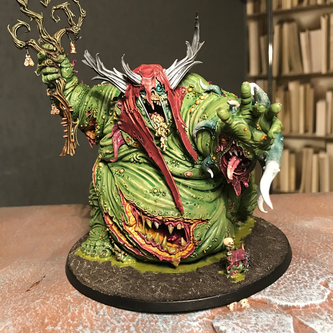 Content_Surge's tweet photo. We're entering a new genre with our first feature this week! UK based commission painter, Corrie Hamilton, precisely paints miniature models. "Rotigus, the Generous One, the Great Unclean One".

For any queries or commission info:
https://t.co/Mrh1fqslhZ
https://t.co/Qp3LDDqteD https://t.co/ajgLuMgifP