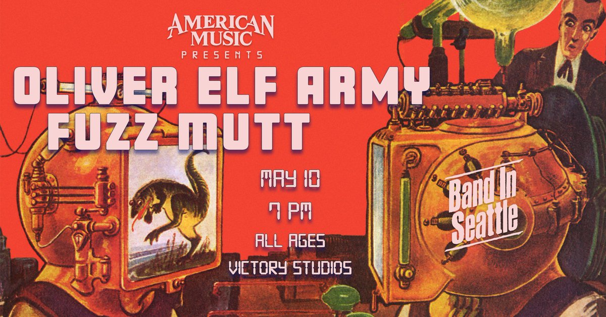 Band In Seattle (@bandinseattle) on Twitter photo NEXT MONTH EVERETT IS COMING TO <a href="/BANDINSEATTLE/">Band In Seattle</a>. <a href="/oliver_elf_army/">Oliver Elf Army</a> and <a href="/FuzzMuttWA/">Fuzz Mutt</a> are gonna be in the studio on May 10th! Get tickets now: strangertickets.com/events/5406103… NEXT MONTH EVERETT IS COMING TO <a href="/BANDINSEATTLE/">Band In Seattle</a>. <a href="/oliver_elf_army/">Oliver Elf Army</a> and <a href="/FuzzMuttWA/">Fuzz Mutt</a> are gonna be in the studio on May 10th! Get tickets now: strangertickets.com/events/5406103…