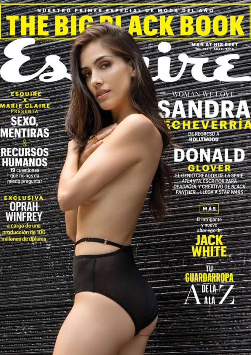 SandraEWorldFC's tweet photo. #SandyFans nuestra querida @sandraecheverr en la portada de Abril de la revista de @Esquirelat ¿Ya tienes la tuya? Sandra Echeverría #EsquireLat RT https://t.co/wAAH5Q9SKx