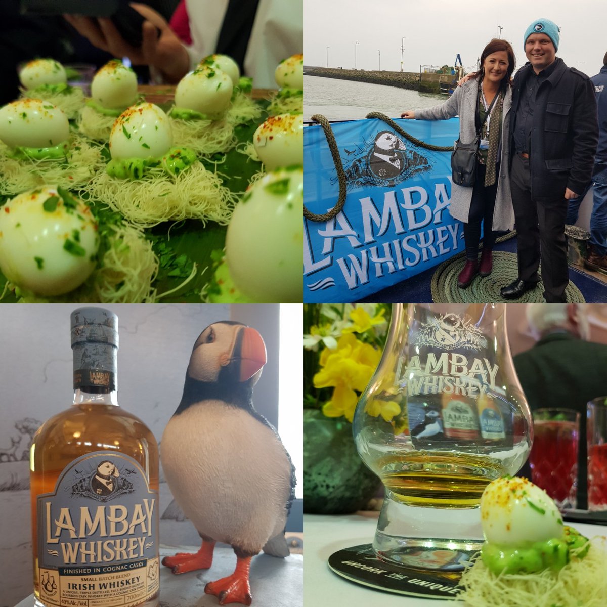 @AVR_Whiskey_SOC Great to see you all at the launch today of the #LambayIrishWhiskey be sure to check it out at the next #whiskeysessions in the @The_Rag_Trader @FingalRowing