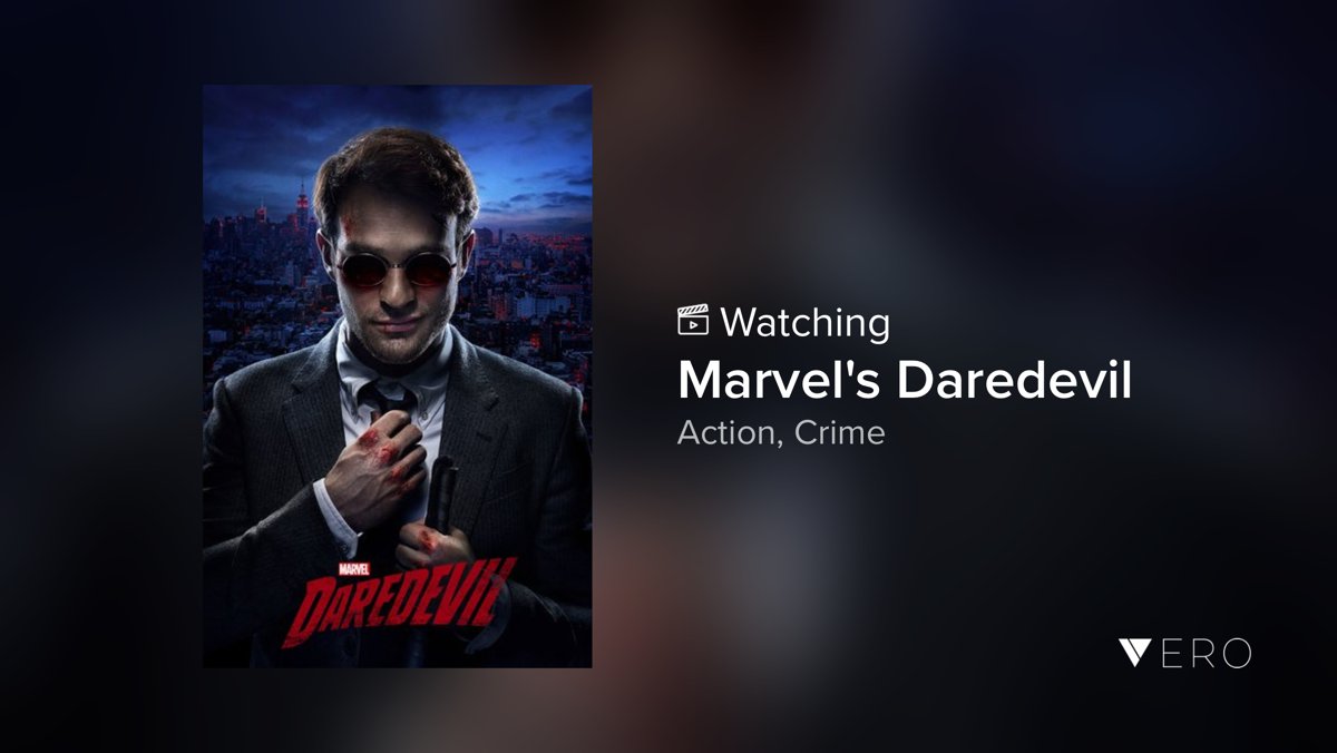 PeteTross's tweet photo. This starts gettin’ goood... 😎
#watchingnow #netflix #daredevil #iphoneonly #art #nowplaying #marvel #superhero #series #tv #tvseries #vero #worthafollow #limitless #photography #newyork #awesome @VeroTrueSocial https://t.co/rXZfLCsreI