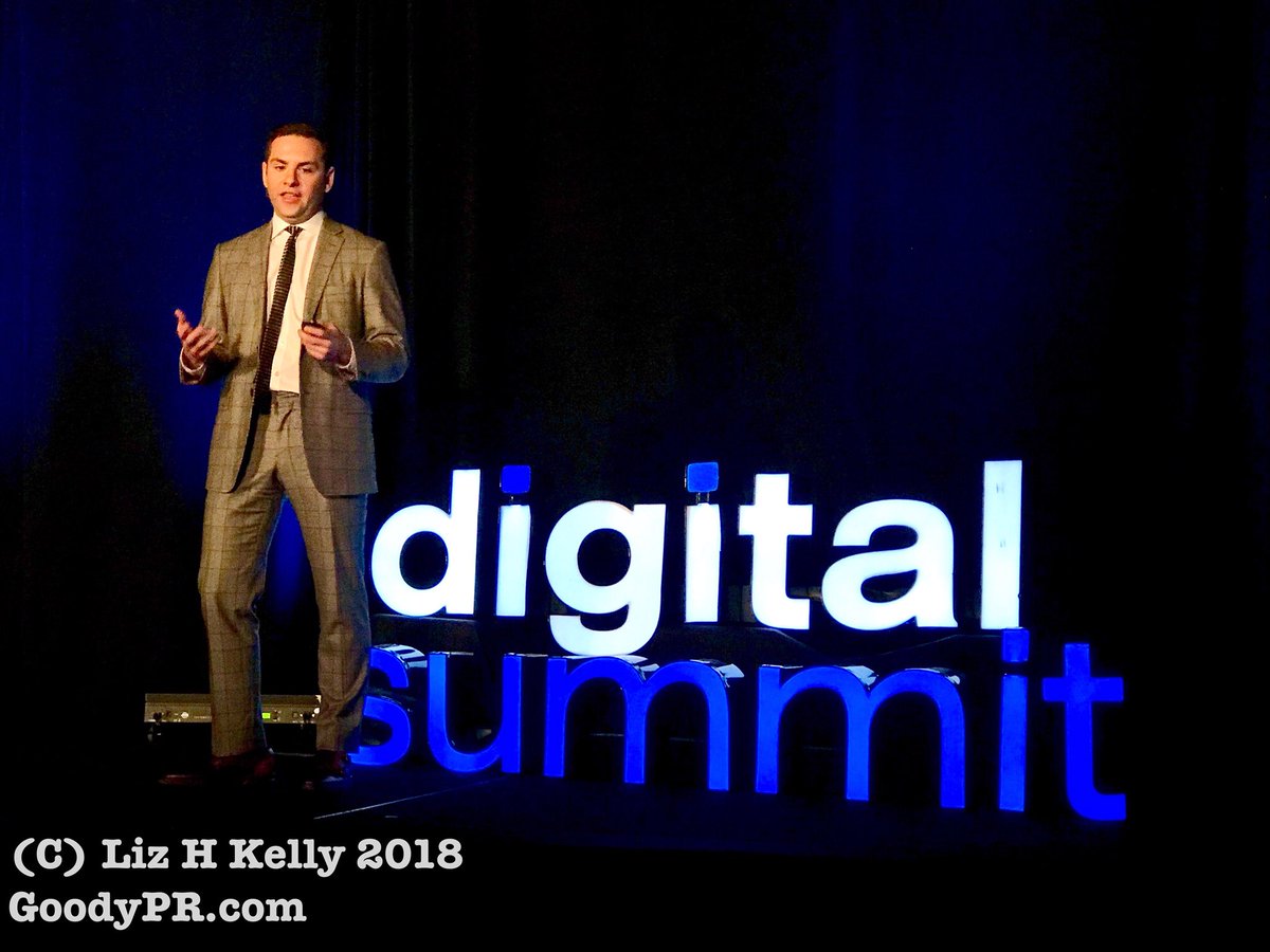 lizhkelly's tweet photo. Facebook Watch is like Netflix, but it’s on Facebook ~ Josh @Machiz @nasdaq @digitalsummitla #digitalsummitla #dsum @smc_la #smcla #facebookwatch #videocontent #nasdaq https://t.co/r3pFRKOyhm