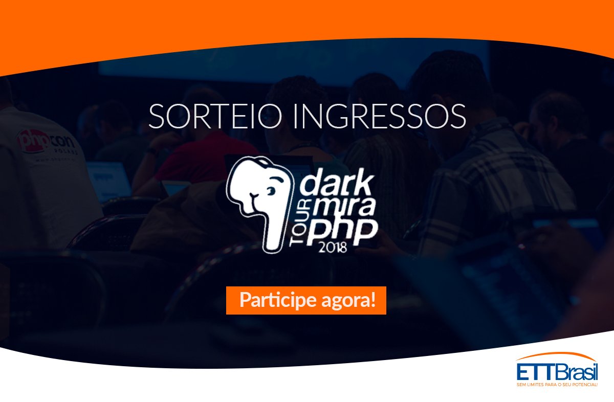ETTBrasil's tweet image. 2 sorteios para o Darkmira Tour 2018 Brasília.
Participe!! Acesse: ettbrasil.com.br/eventos?rdst_s…

.

@DarkmiraTour #ETTBrasil #Zend #EnterprisePHP #SorteioETTBrasil