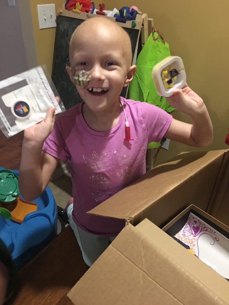 1million4anna's tweet photo. Thank you @JPIIHS_1m4a for the joy you gave to sweet Savannah, #ewingsarcoma warrior. #kindnessispowerful https://t.co/aq0r7eMQI2