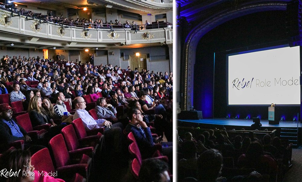 RebelRoleModel's tweet photo. Our best moment during #DSW18 was featuring one of our production videos and hearing a theater of 1500 people share our passion. We all connected at that moment, knowing what it takes to pursue a dream. We all became rebels that night. β¨ #SOE18 #HardWorkPaysOff #RebelRoleModel https://t.co/G4rRxcxcsF