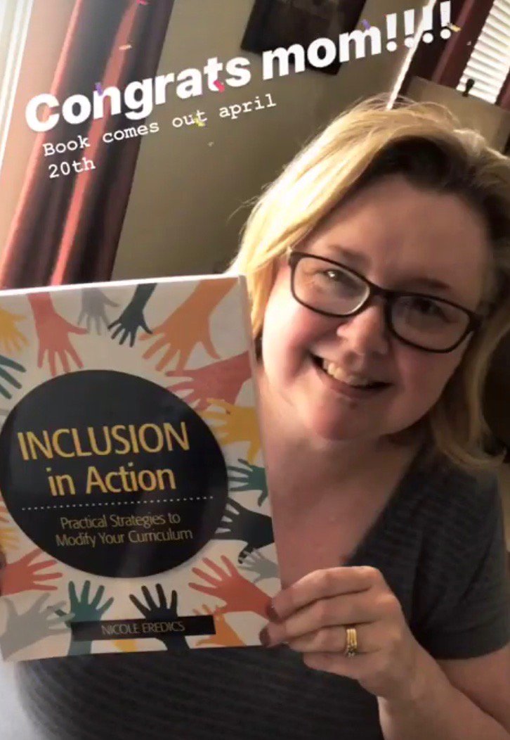Inclusive_Class's tweet photo. IT'S HERE!!!!!! My first look at my new book!!! So excited! 😀 Thank you, @BrookesPubCo for this amazing opportunity to share information about #inclusion!  @think_inclusive @Paraeducate @inclusionchick @AmandaMorin @NathanDevlinArt @torriedunlap @tweetsomemoore  @PaulaKluth https://t.co/bXpa2nePtg