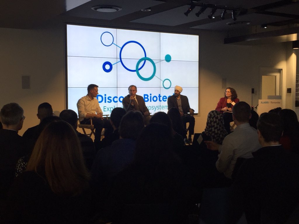 OIRMnews's tweet photo. Why are researchers and industry coming to Toronto? There are 13 hospitals and research institutions within a 2km radius #THIW @JLABS #DiscBioTO https://t.co/QQw5x2CkCR