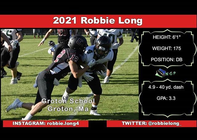ScoutingNE's tweet photo. 2021 Robbie Long robbielong_ @JohnMargarita12 @FootballGroton #NGPXPOSED HIGHLIGHTS: https://t.co/hdePlTENbW https://t.co/Ntqgcsv05j https://t.co/CmGWzh7piB