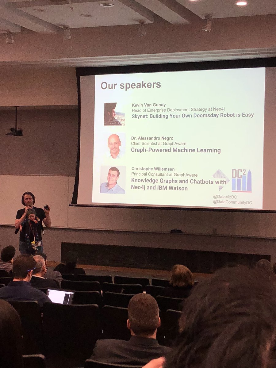 AlisonTeeSmith's tweet image. Line up for tonight and yes that’s multi-tasking #datascience #datasciencedc