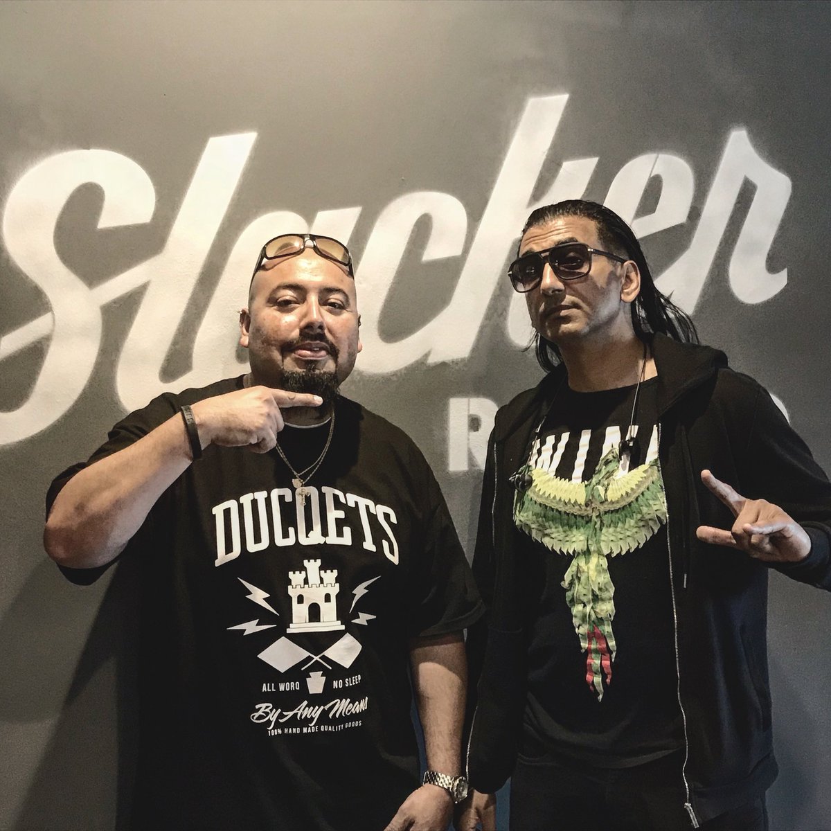 IndianTrap's tweet image. Getting it in #slackerradio #promo #looklikemonayyy @indiantrap Feat. #kreszenzia big shout to my boy @radioraymondt for having me at @slackerradio and supporting the whole #indiantrap project, Artist and sound!! 🚀🔥🙏🏽💥💯
