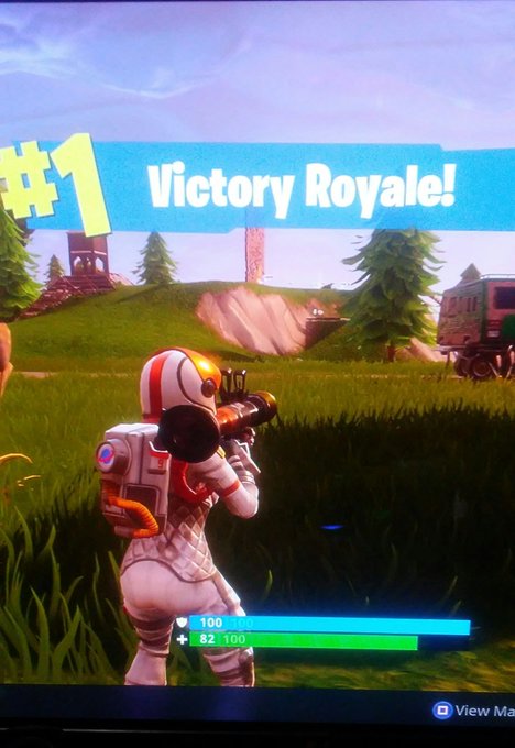 I forgot I took this pic a few days ago.  Playing squad in #explosivesonly , my team landed at #tiltedtowers<a href="/tag/fortnite"class="tags"><span>#fortnite</span></a><a href="/tag/fortnitebattleroyale"class="tags"><span>#fortnitebattleroyale</span></a><a href="/tag/victoryroyale"class="tags"><span>#victoryroyale</span></a>