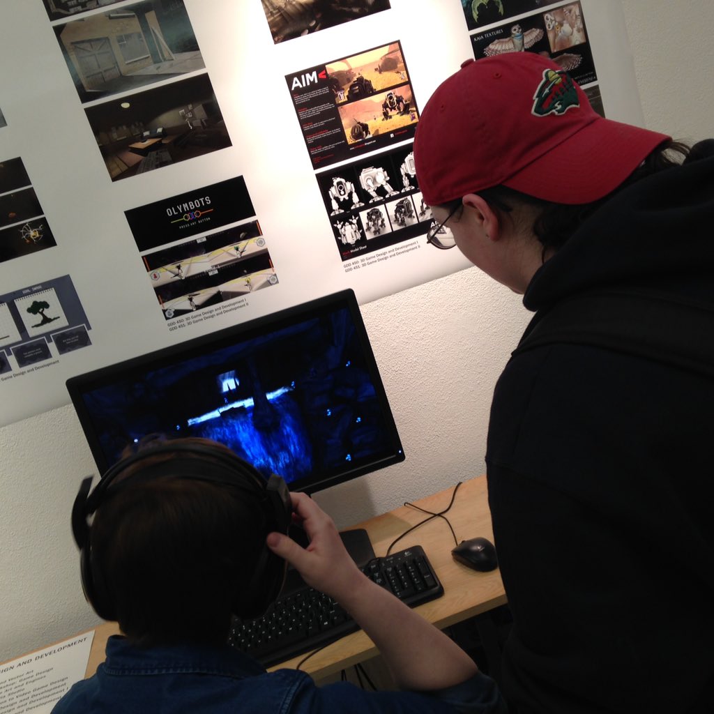 UWStoutGDD's tweet photo. Games! Animation! Comics! Film! Concept art! Storyboards! Play, read and explore in our #NASAD show. https://t.co/zlcapzu2FF
