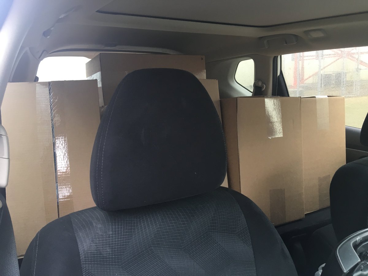 OPP_HSD's tweet photo. 116,400 contraband cigarettes seized, after routine traffic stop on #Hwy6 Hamilton.  
Mahmoud AL ZARIF, 56 years old from Mississauga On.
charged with Trafficking contraband Tobacco. https://t.co/LDOpBf3XrP