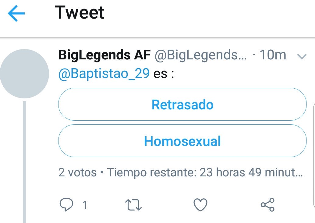 Baptistaooo's tweet photo. No os molesteis en borrarlo, ya está denunciado @BigLegendsAF https://t.co/w79p2Vlpa6