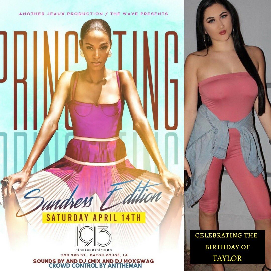 MOxSWAG's tweet photo. #SpringTings itโs Lit Saturday EVERYONE WILL BE THERE ITS THE ONLY WAVE OF THE WEEKEND โผ๏ธโผ๏ธโผ๏ธ
1913 shit !!!!
https://t.co/zlUoZAmK7k https://t.co/7mTCiKp5A0