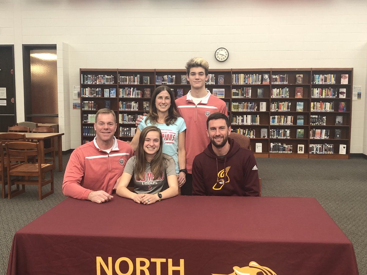 BHSNathletics's tweet photo. Congratulations Grace Williams for signing with The University of New Mexico for XC and Track! https://t.co/RS2Yjc2MO8
